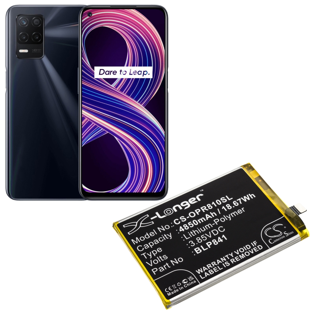 Matkapuhelimen akku OPPO Realme Q3 (CS-OPR810SL)