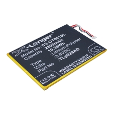 Yhteensopiva akun vaihto Alcatel TLP028AC,TLP028AD,TLP034B