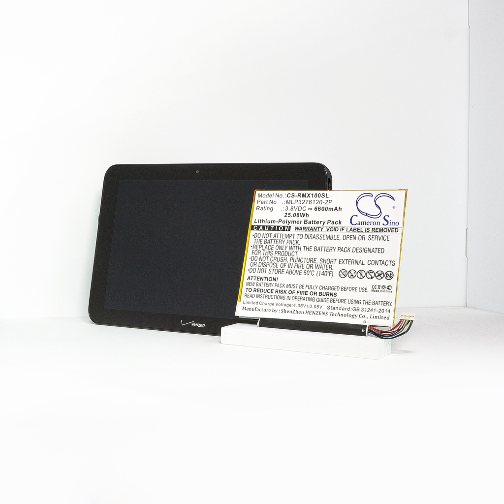 Tabletin akku Verizon Ellipsis 10 (CS-RMX100SL)