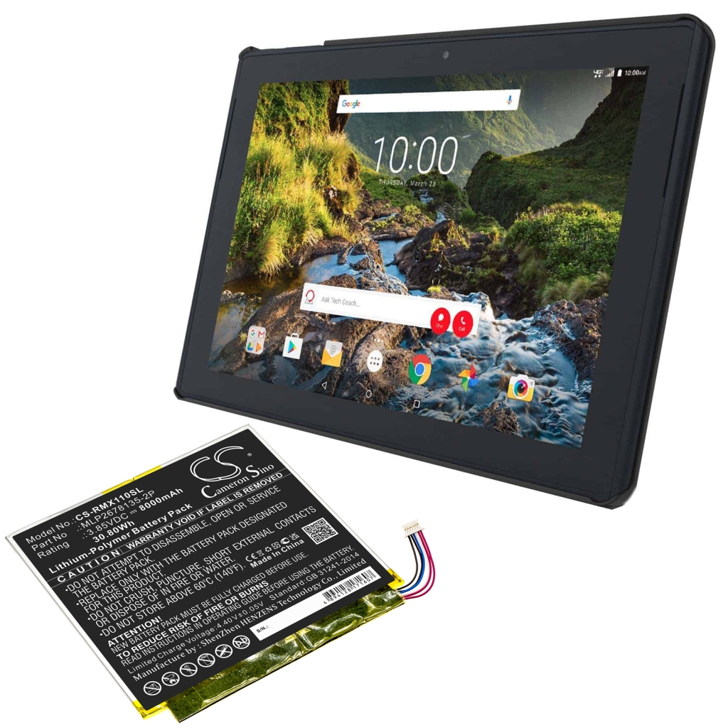 Tabletin akku Verizon Ellipsis 10 inch 32GB HD 4G (CS-RMX110SL)