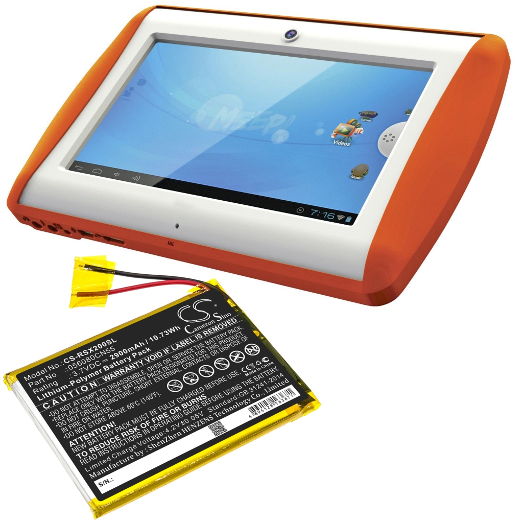 Tabletin akku Oregon scientific OP0118-13 (CS-RSX200SL)