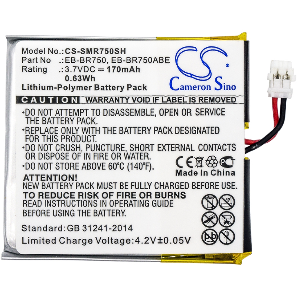 Älykellon akku Samsung SM-R750R4 (CS-SMR750SH)