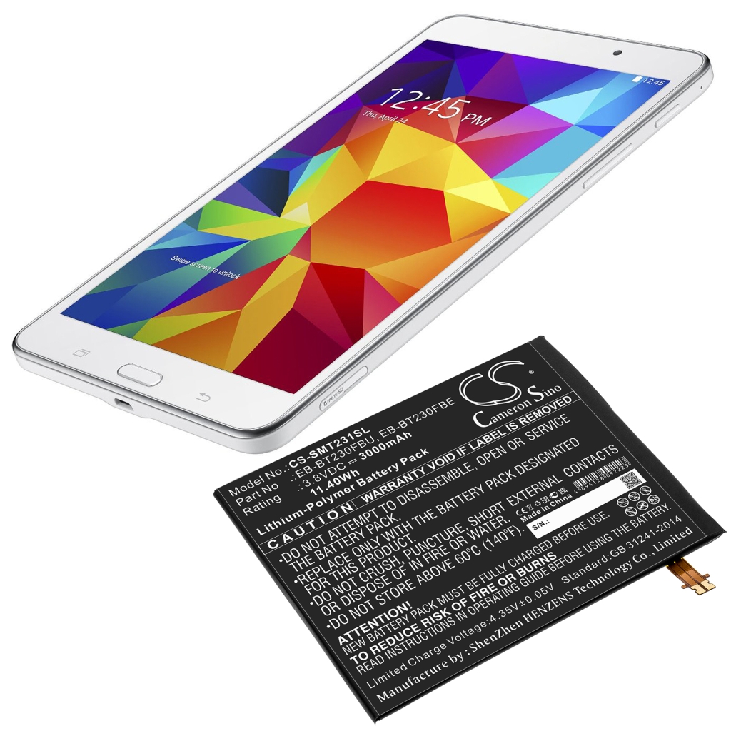 Tabletin akku Samsung Galaxy Tab4 7.0 WiFi (CS-SMT231SL)