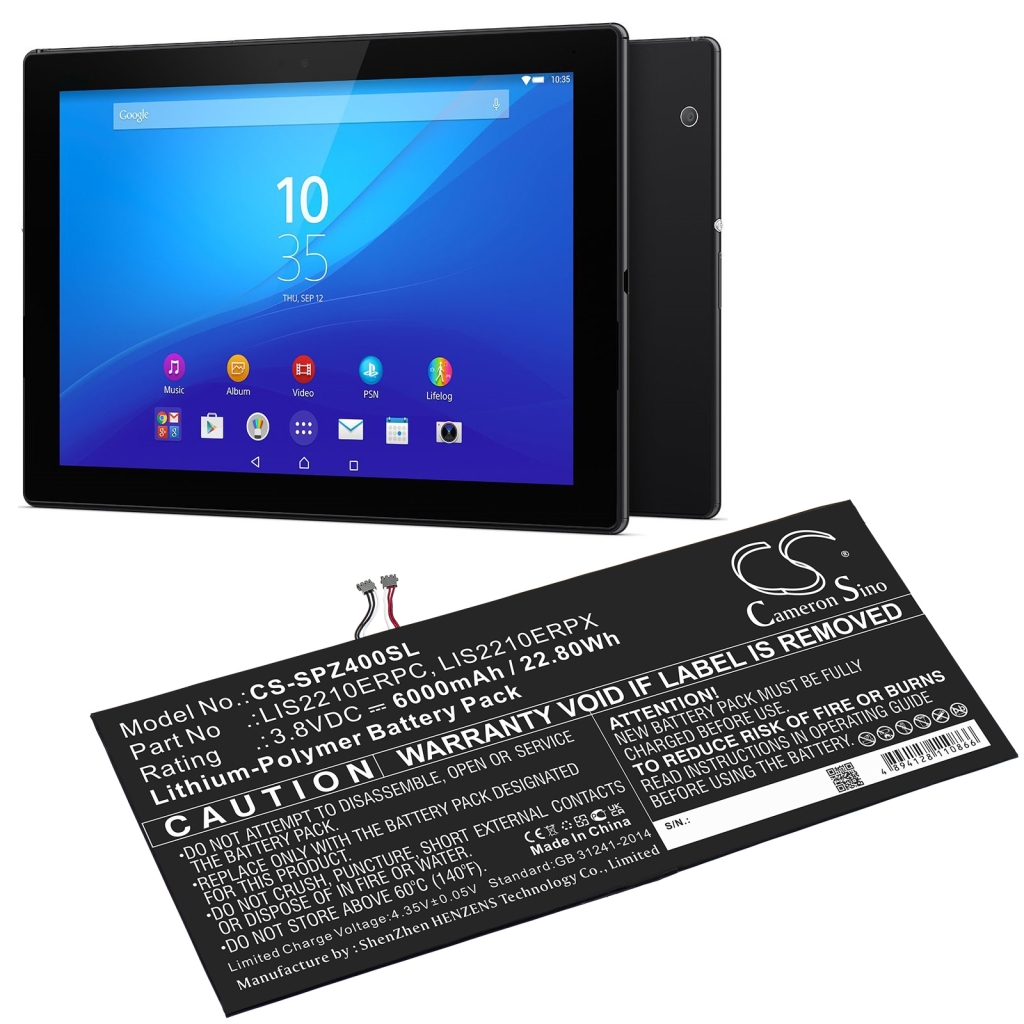 Tabletin akku Sony Xperia Z4 Tablet SGP712 (CS-SPZ400SL)