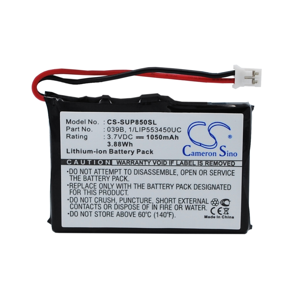 GPS, Navigaattorin akku Microtracker GPRS (CS-SUP850SL)