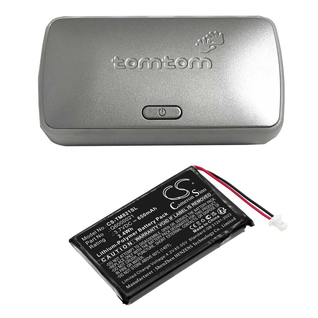 GPS, Navigaattorin akku TomTom CS-TM821SL