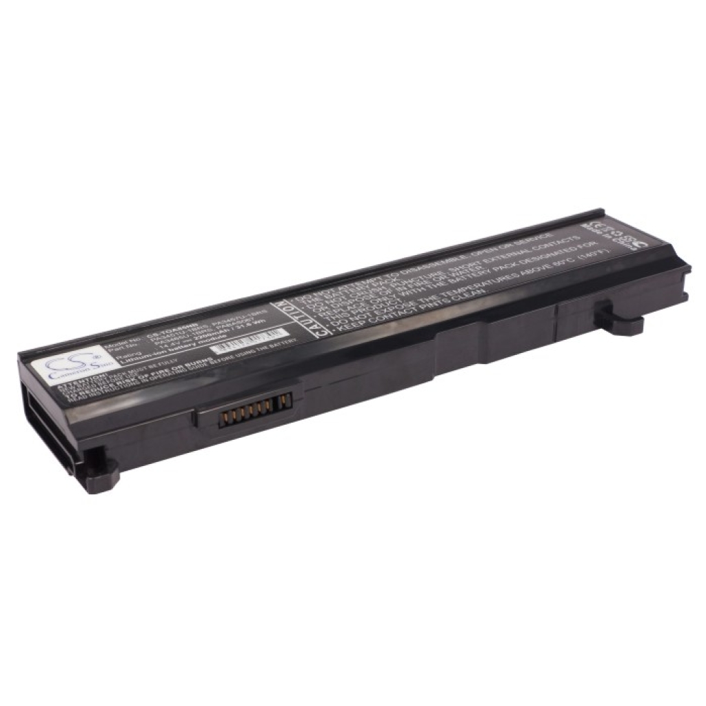 Yhteensopiva akun vaihto Toshiba PA3451U-1BRS,PABAS067