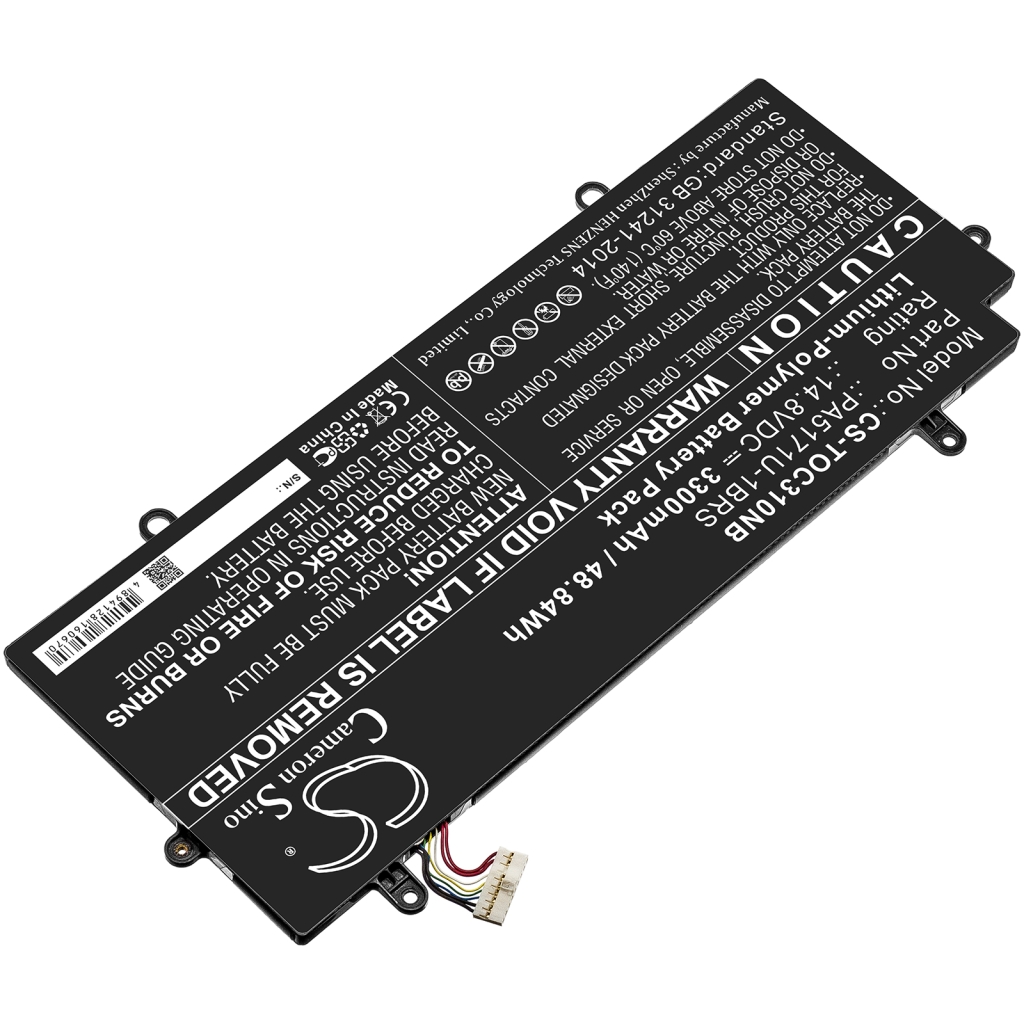 Yhteensopiva akun vaihto Toshiba PA5171U-1BRS