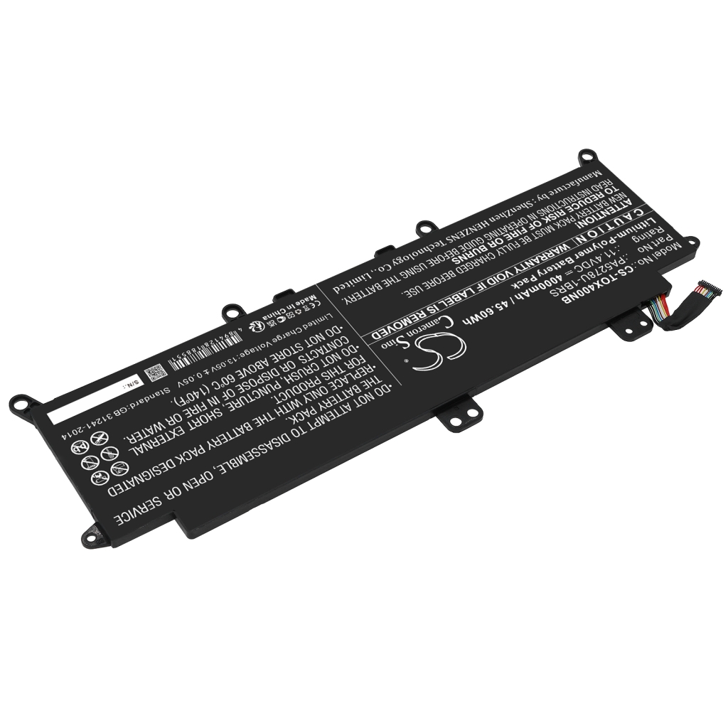 Yhteensopiva akun vaihto Toshiba PA5278U-1BRS