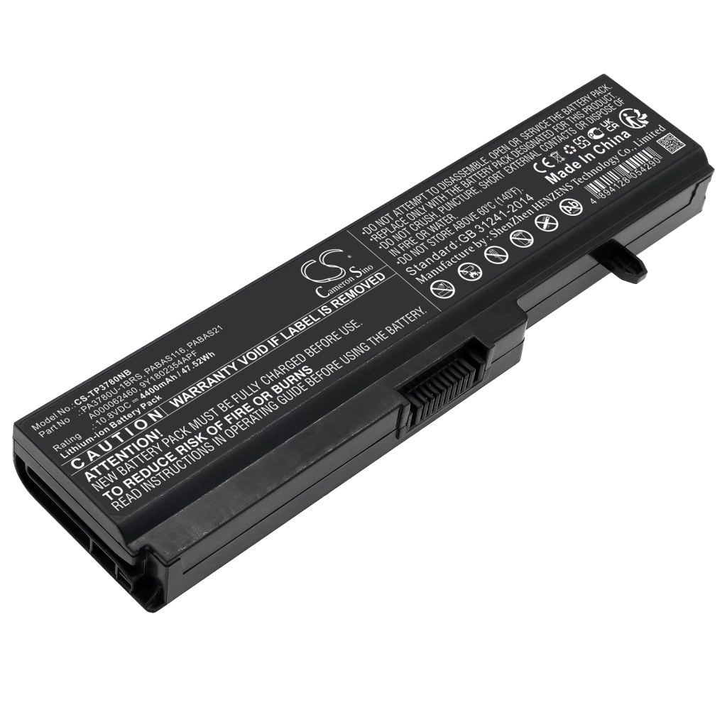 Kannettavan tietokoneen akku Toshiba Satellite T135-S1305WH