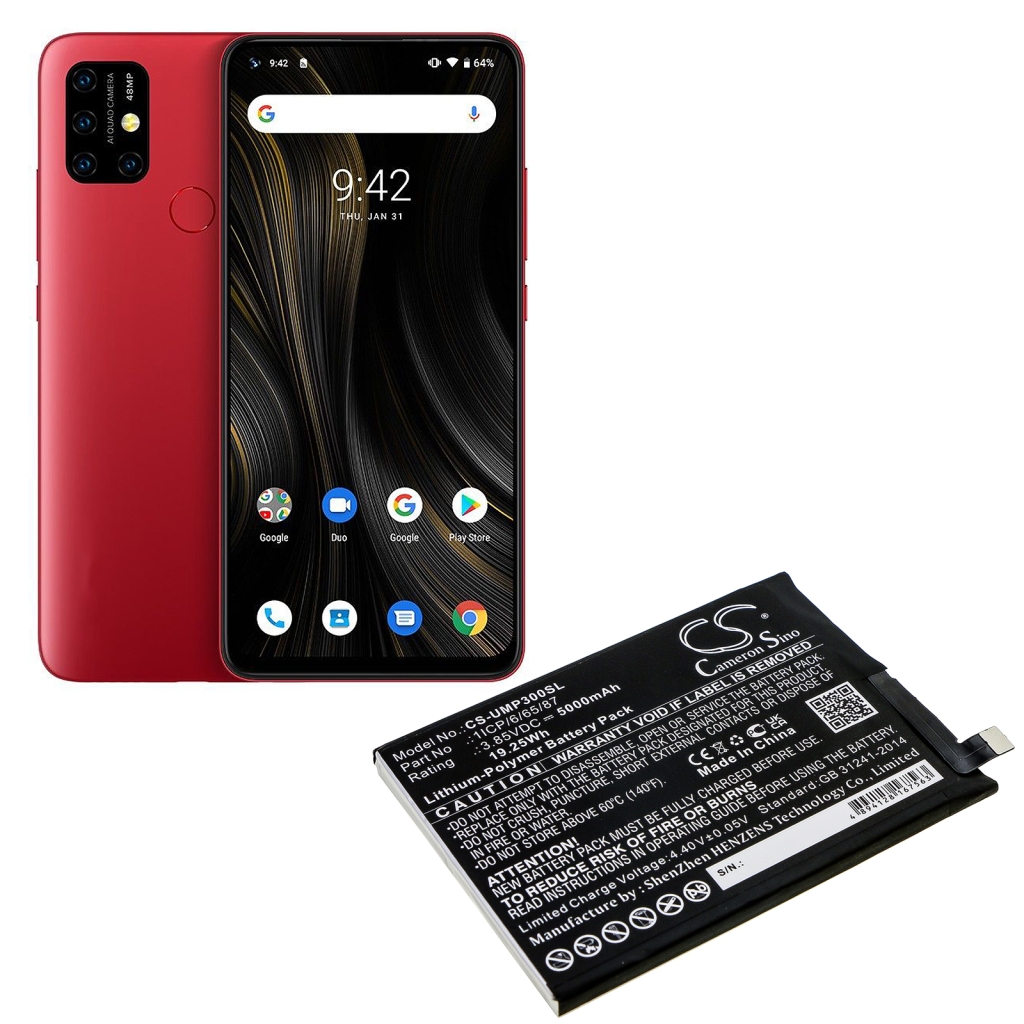 Matkapuhelimen akku Umi UMIDIGI Power 3 (CS-UMP300SL)