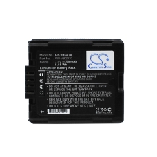 Yhteensopiva akun vaihto Panasonic  VW-VBG070, VW-VBG070A, VW-VBG070-K